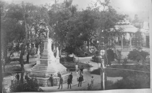 Plazuela de La Paz, ahora Melchor Ocampo