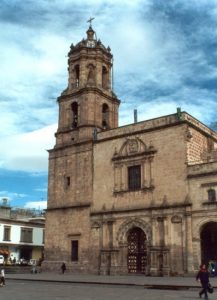 Templo de San Francisco, Morelia, Michoacán.