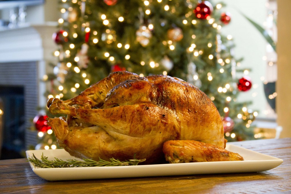 Pavo navideño.