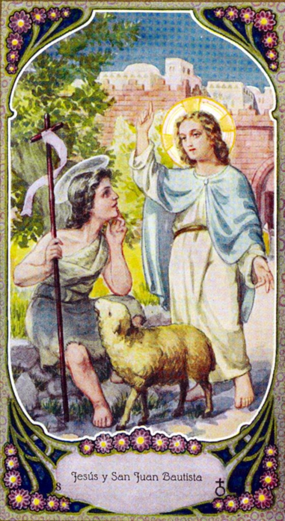 Jesús y San Juan Bautista