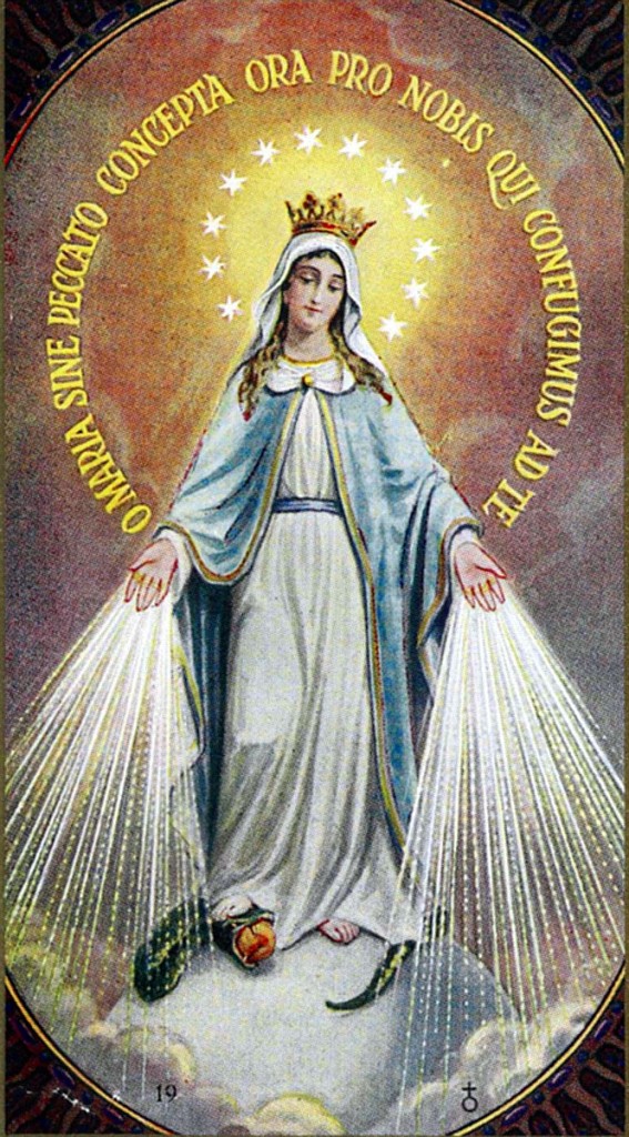 Madre nacida sin pecado, ruega por nosotros que confiamos en tí