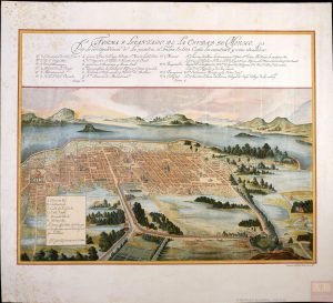 Forma y levantado de la ciudad de México. 1628