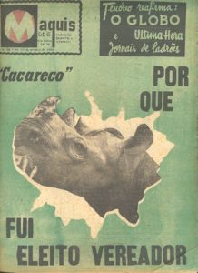 Cacareco en la portada de una revista