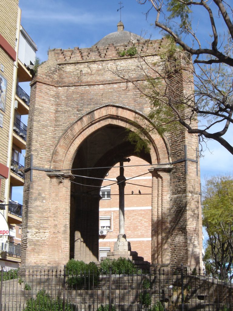 La Cruz del Campo, en Sevilla, España, imagen de Google Earth